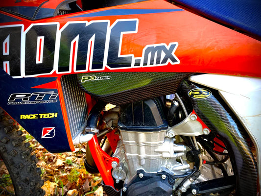 P3 CARBON - LOWER FUEL TANK COVER - 771117 - KTM 23-25