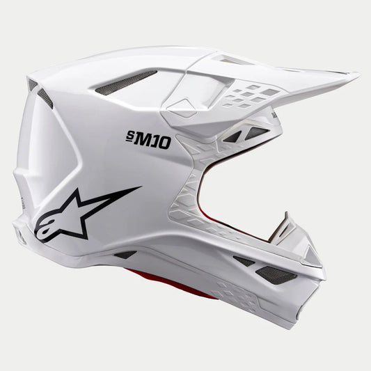 ALPINESTARS - SM10 SOLID - WHITE GLOSSY
