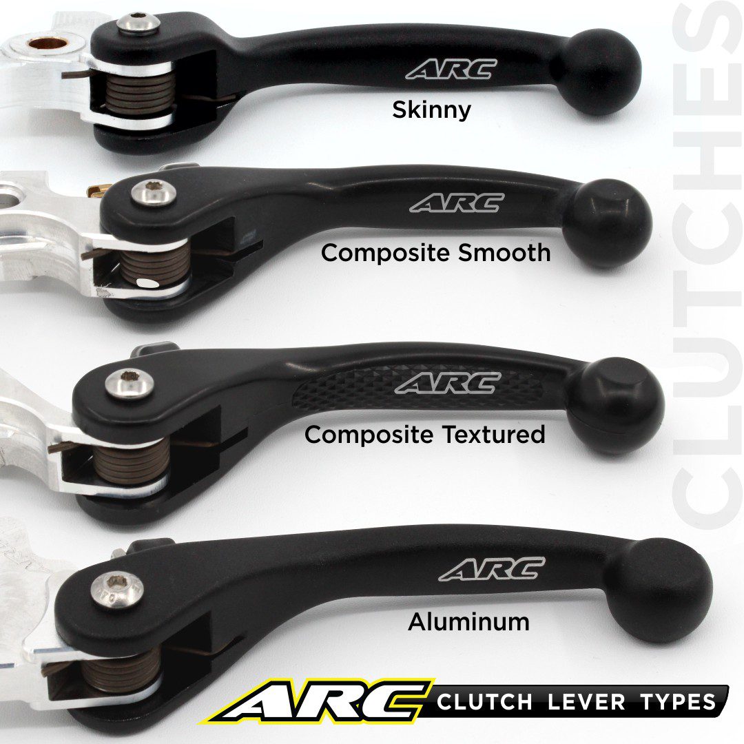 ARC LEVERS FOLDING CLUTCH LEVER - CL-203 - KTM / HUSQ / BETA / SHERCO / GASGAS / YAMAHA