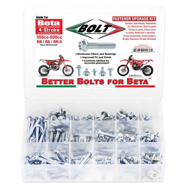 BOLT - PRO PACK - COMPLETE FASTENER KITS - BETA