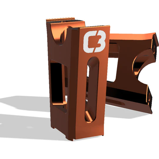 C3 HANDLEBAR RISERS MID HEIGHT (1 1/4" TALLER THAN FACTORY)