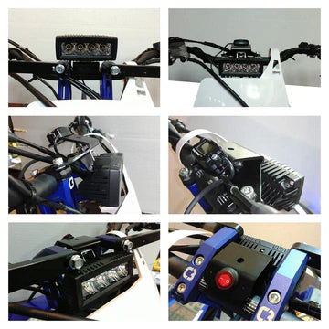 C3 WATERPROOF ROCKER SWITCH AND/OR LED LIGHTBAR BRACKET ONLY