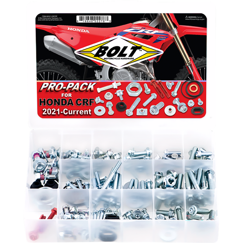 BOLT - PRO PACK - COMPLETE FASTENER KITS - HONDA