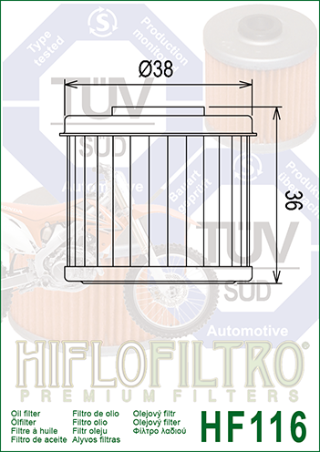 HI-FLO - PREMIUM OIL FILTERS