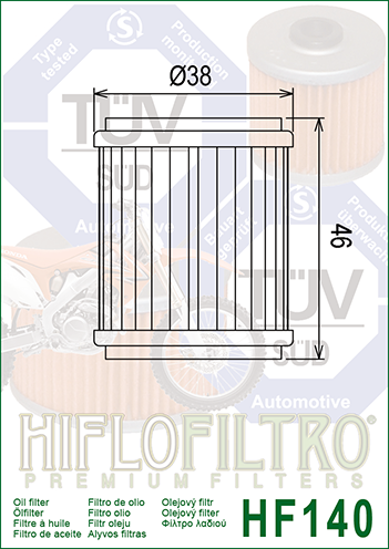 HI-FLO - PREMIUM OIL FILTERS