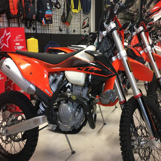 P3 CARBON HEAT SHIELD MAXCOVERAGE, KTM 350 EXC-F/XCF-W, HUSQVARNA FE 350(S) 20-23