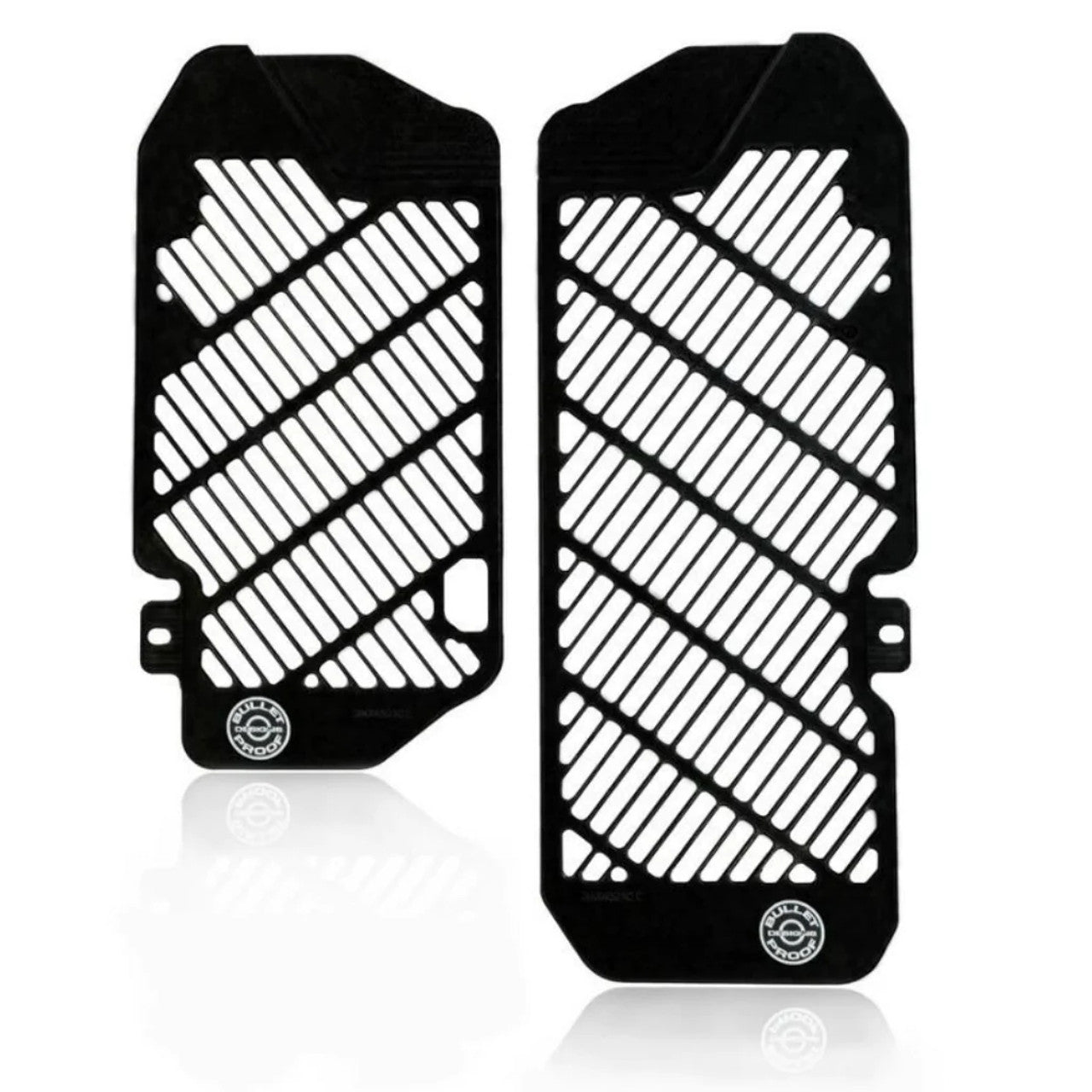 BULLETPROOF DESIGNS RADIATOR GUARDS, KAWASAKI 16-23 KX450/KX250
