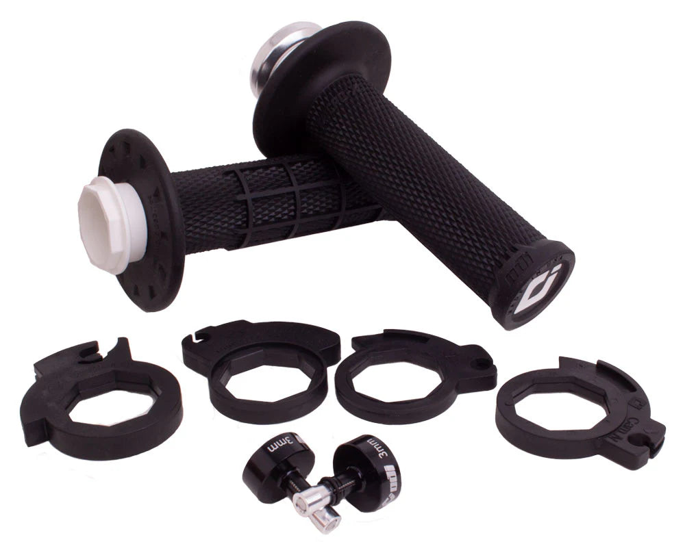 ODI - MICRO X - HALF WAFFLE V2 LOCK-ON GRIPS