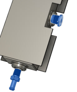 XRT - TUNNEL COOLER RADIATOR DELETE COOLANT TANK