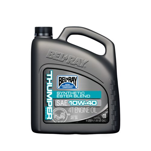 BEL-RAY THUMPER RACING SYNTHETIC ESTER BLEND RACING 4T ENGINE OIL