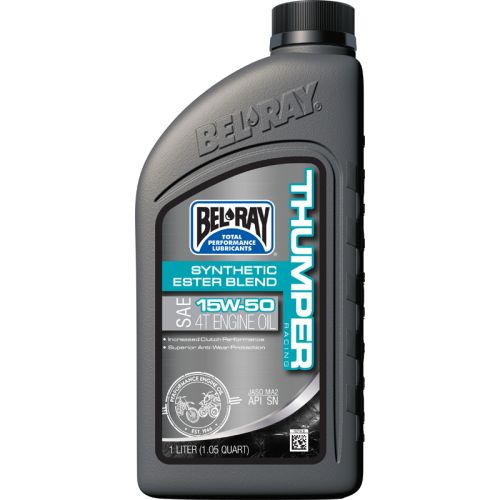 BEL-RAY THUMPER RACING SYNTHETIC ESTER BLEND RACING 4T ENGINE OIL