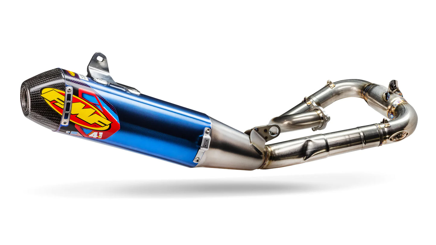 FMF RACING - FACTORY 4.1 RCT TITANIUM FULL EXHAUST W / ANODIZED SILENCER - YAMAHA 19-26 YZ250F / 20-26 YZ250FX / 23-26 WR250F