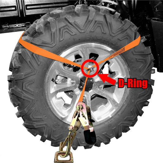 SUPERCLAMP - ATV/UTV TIE DOWN KIT - 9000 ATV-TIE-DOWN