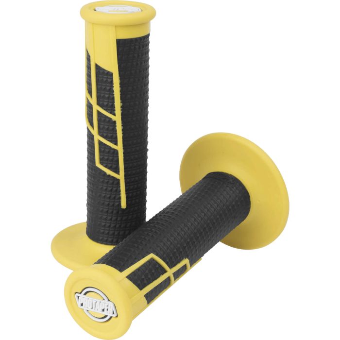 PRO TAPER HALF WAFFLE LOCK-ON GRIPS