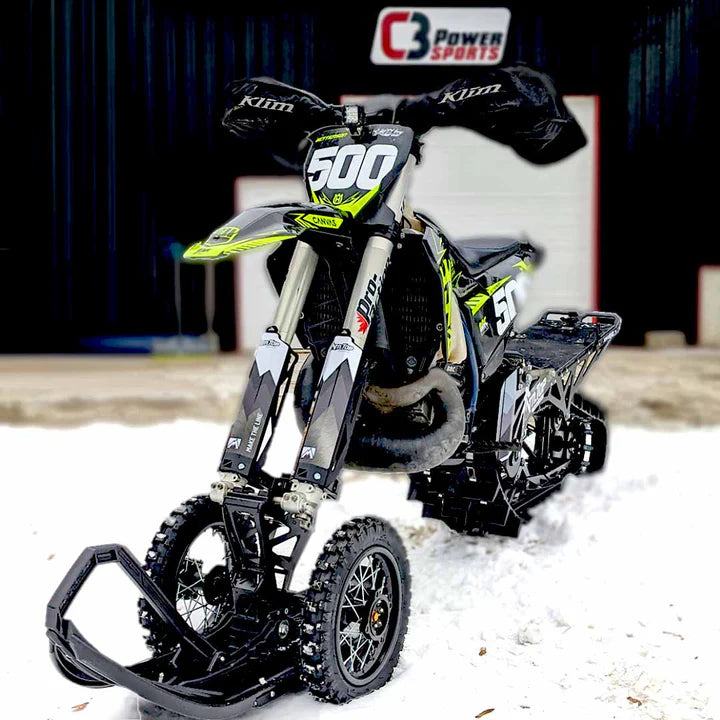 C3 POWERSPORTS - SNOWBIKE WHEEL KIT - YETI SNOWMX / MTN TOP / TIMBERSLED