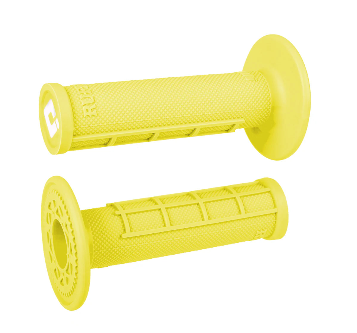 ODI RUFFIAN HALF-WAFFLE MX SLIP-ON GRIPS
