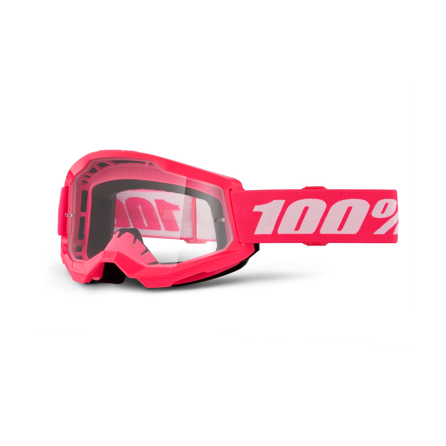 100% STRATA 2 JUNIOR GOGGLES - CLEAR LENS