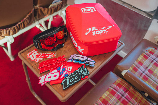 100% - ARMEGA HIPER GOGGLE - JETT LAWRENCE CUSTOMIZABLE SPECIAL EDITION
