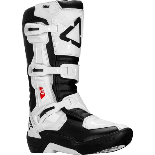 LEATT 3.5 JUNIOR RIDING BOOTS - MX - WHITE