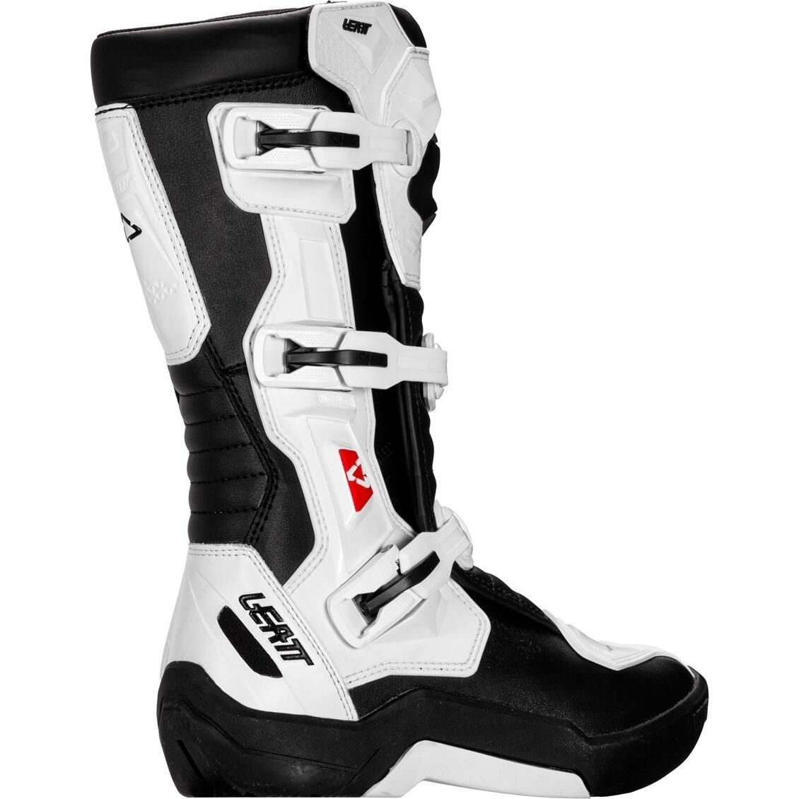 LEATT 3.5 JUNIOR RIDING BOOTS - MX - WHITE