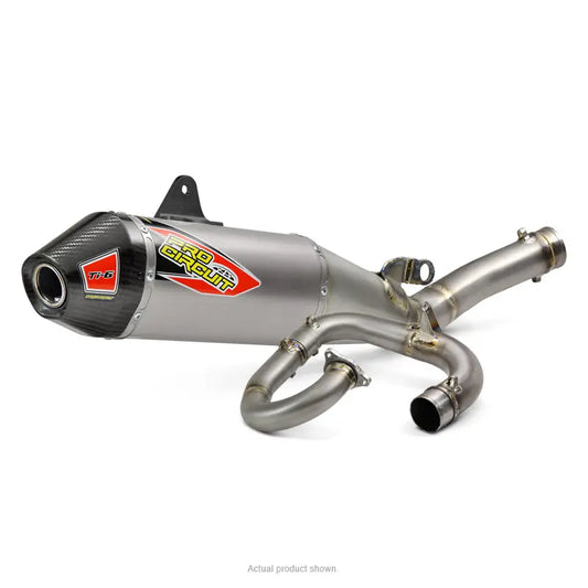 PRO CIRCUIT - TI-6 TITANIUM FULL EXHAUST SYSTEM - 0331845F - YAMAHA 18-19 YZ450F / 19-20 YZ450FX