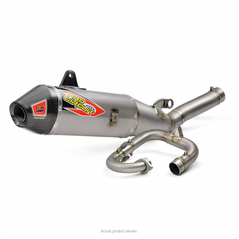 PRO CIRCUIT - TI-6 PRO - TITANIUM FULL EXHAUST SYSTEM - YAMAHA 19-26 YZ250F / 20-16 YZ250FX - 23-25 WR250F