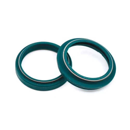 SKF - FORK SEALS - SEAL KIT DUAL LIP (1 OIL-1 DUST) HIGH PROT KAYABA 48 MM GREEN
