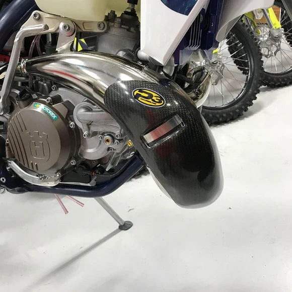 P3 CARBON - PIPE GUARD - STOCK PIPE - KTM/HQV/GASGAS MULTIPLE 250/300 MODELS 19-23