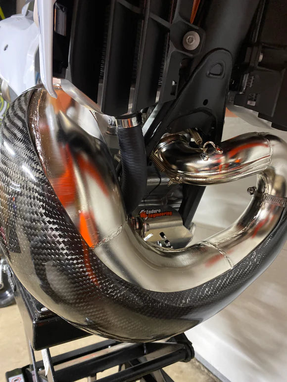 P3 CARBON - PIPE GUARD - MAXCOVERAGE - FMF GNARLY/FATTY PIPES - KTM/HQV/GASGAS 250/300 23-26