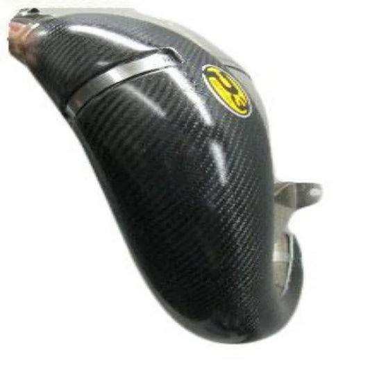 P3 CARBON - PIPE GUARD - STOCK/FMF PIPES - HUSQ TE 150 11-14 / TC 125 19-22 | KTM 125/150 SX/XC 19-22 | GASGAS MC125 21-23