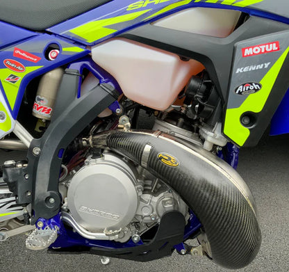 P3 CARBON - PIPE GUARD - MAXCOVERAGE - FMF GNARLY/FATTY PIPES - SHERCO SE250/300 23-24 / SC250/300 23-24