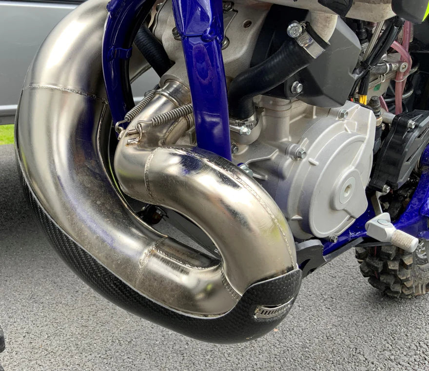 P3 CARBON - PIPE GUARD - MAXCOVERAGE - FMF GNARLY/FATTY PIPES - SHERCO SE250/300 23-24 / SC250/300 23-24