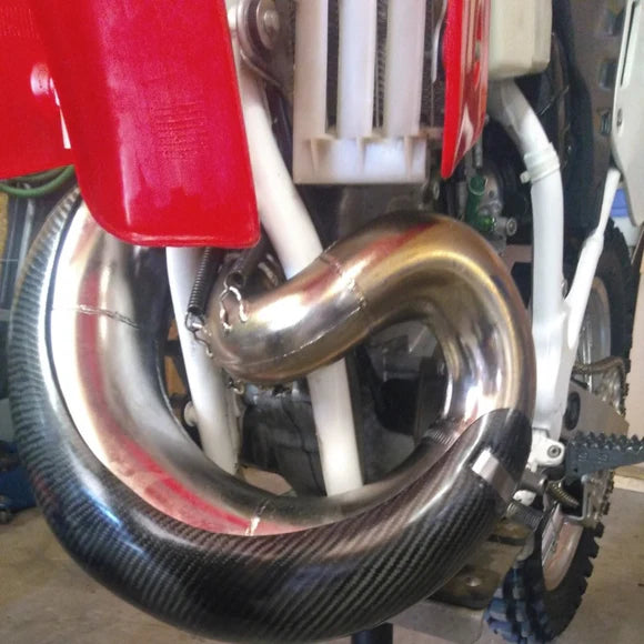 P3 CARBON - PIPE GUARD - PRO CIRCUIT PIPE - HONDA CR500AF 89-14