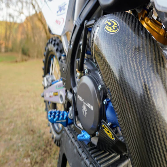 P3 CARBON - SKID PLATE - YAMAHA YZ125 19-26 / YZ125X 20-26