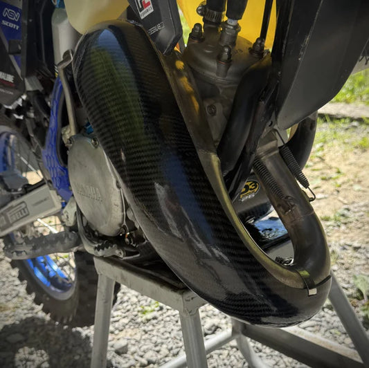 P3 CARBON - PIPE GUARD - YAMAHA 19-26 YZ85