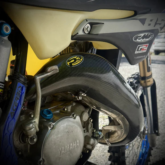 P3 CARBON - PIPE GUARD - YAMAHA 19-26 YZ85
