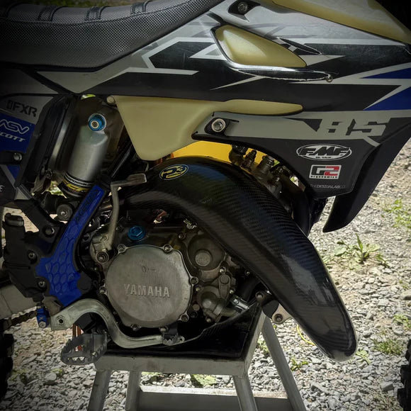 P3 CARBON - PIPE GUARD - YAMAHA 19-26 YZ85