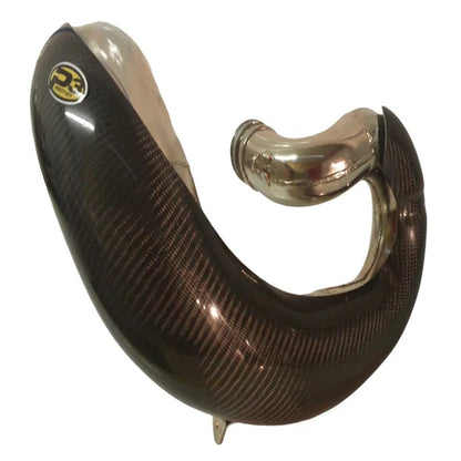 P3 CARBON - PIPE GUARD - STOCK/FMF PIPE - FATTY HUSABERG TE 250/300 11-14 | HUSQVARNA TE 250/300 14-16
