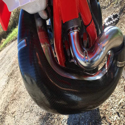 P3 CARBON - PIPE GUARD - STOCK PIPE - BETA 200 RR/RACE/X-PRO ENDURO 19-26