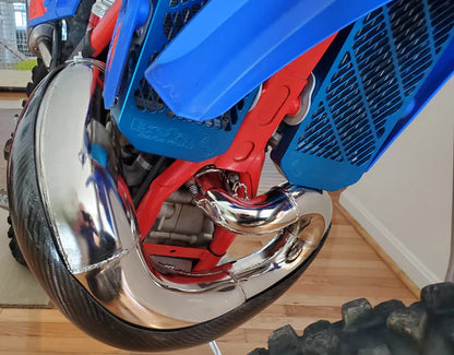 P3 CARBON - PIPE GUARD - MAXCOVERAGE - FMF PIPE - BETA X-TRAINER 15-22