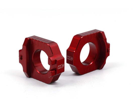 WORKS CONNECTION - AXLE BLOCKS -  YAMAHA YZ/WR 22MM AXLES