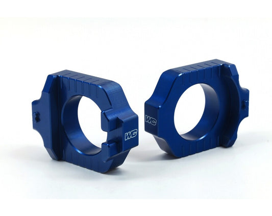WORKS CONNECTION - AXLE BLOCKS -  YAMAHA YZ250F 12-25 / YZ450F 10-25