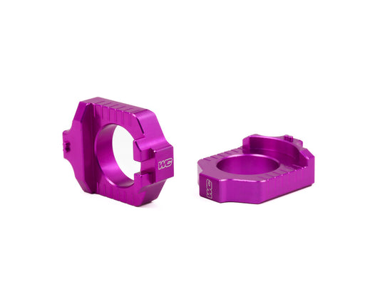 WORKS CONNECTION - AXLE BLOCKS -  YAMAHA YZ250F 12-25 / YZ450F 10-25