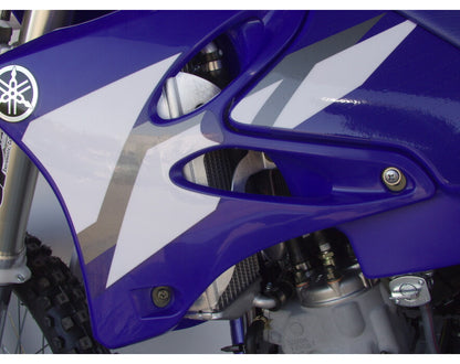 WORKS CONNECTION - RADIATOR BRACES - YAMAHA 02-25 YZ125, 20-25 YZ125X