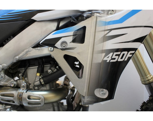 WORKS CONNECTION - RADIATOR BRACES - YAMAHA 18-22 YZ450F/19-23 YZ450FX