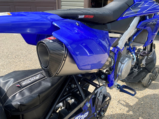 RP RACE FULL STAINLESS HIGH OUTPUT EXHAUST SYSTEMS, YAMAHA YZ450F/FX