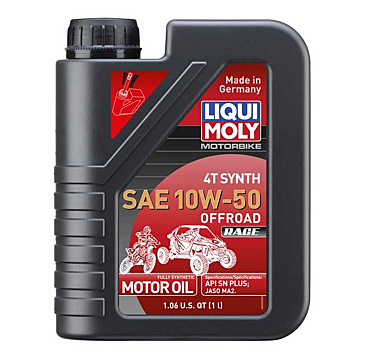 LIQUI-MOLY 10W50 4T SYN OFFROAD RACE ENGINE OIL