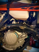 P3 CARBON  - HEAT SHIELD - FMF HEADER - MAXCOVERAGE - HUSQVARNA FE 450/501(S) 20-23 KTM 450/500 EXC-F/XCF-W 20-23