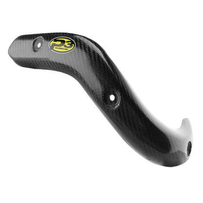 P3 CARBON - HEAT SHIELD - STOCK HEADER - KTM 350 EXC-F 17-19 HUSQVARNA FE 350(350S) 17-19