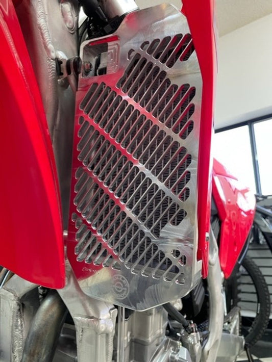BULLETPROOF DESIGNS - RADIATOR GUARDS - HONDA 21-25 CRF450R/RX/RWE / 22-25 CRF250R/RX/RWE